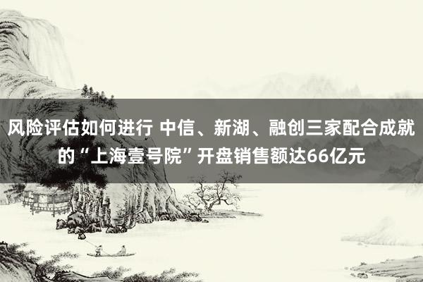 风险评估如何进行 中信、新湖、融创三家配合成就的“上海壹号院”开盘销售额达66亿元