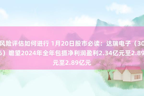 风险评估如何进行 1月20日股市必读：达瑞电子（300976）瞻望2024年全年包摄净利润盈利2.34亿元至2.89亿元