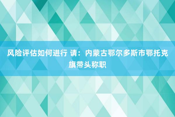 风险评估如何进行 请：内蒙古鄂尔多斯市鄂托克旗带头称职